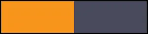 Farbmuster in orange-grau für Warnwesten