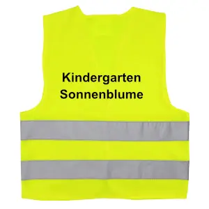 Warnweste Kindergarten